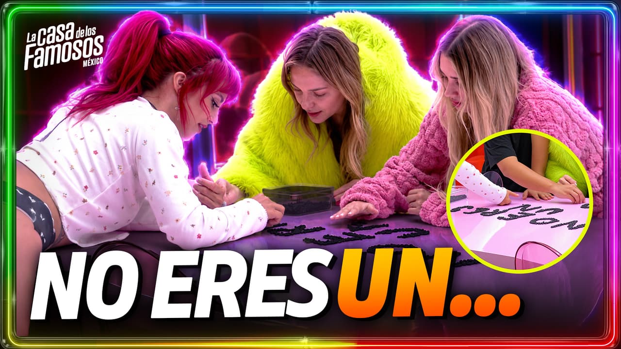 Gema, Flor, Aldo y Yanet le dejan un MENSAJE ESCRITO CON FRIJOLITOS a Yahir