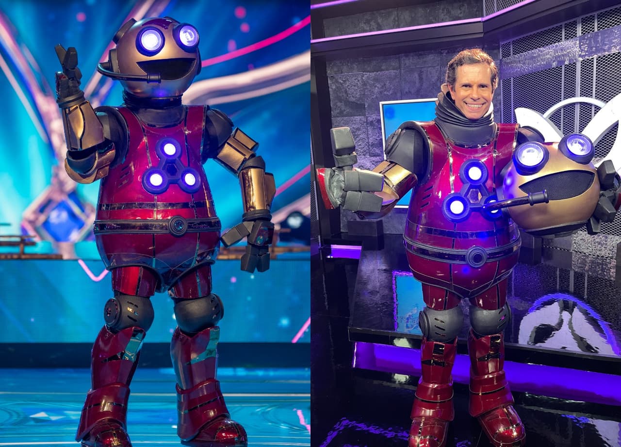 Diego Schoening rompió en llanto cuando se quitó La Máscara de Bot.