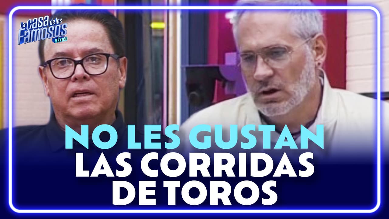 Arath y Mario explican porque no les gustan las corridas de toros