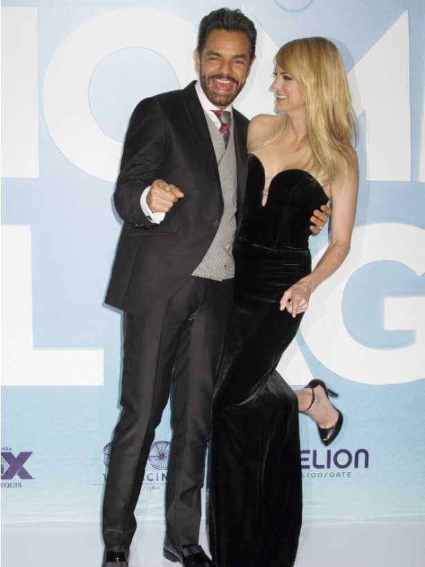 Anna Faris y Eugenio Derbez demostraron la buena química que existe entre ambos durante el evento