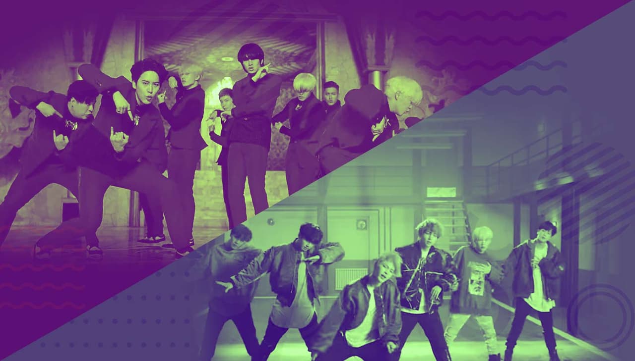 Estamos buscando la mejor coreografía del K-Pop: Bts vs. Super Junior