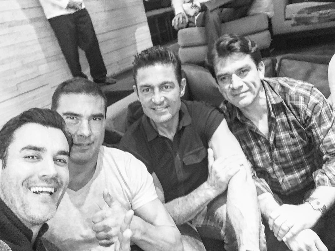 David Zepeda comparte en redes sociales foto del pasado junto a Fernando Colunga