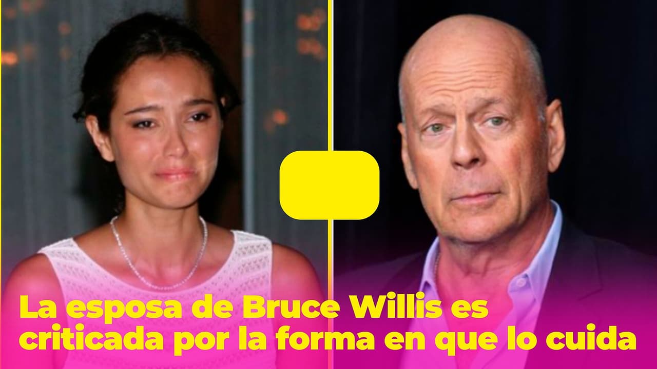 La esposa de Bruce Willis recibe críticas por la forma en que lo cuida: "No tengo elección"
