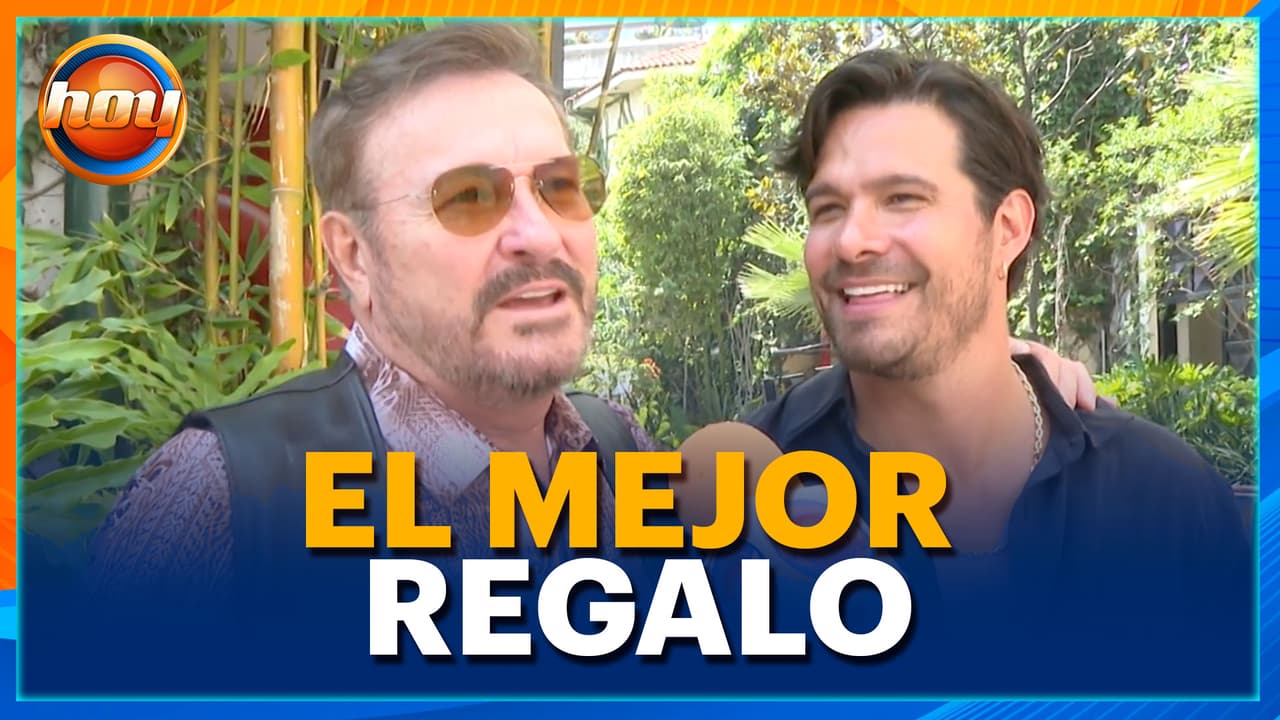 Brandon y Arturo Peniche CELEBRAN el Día del Padre trabajando juntos