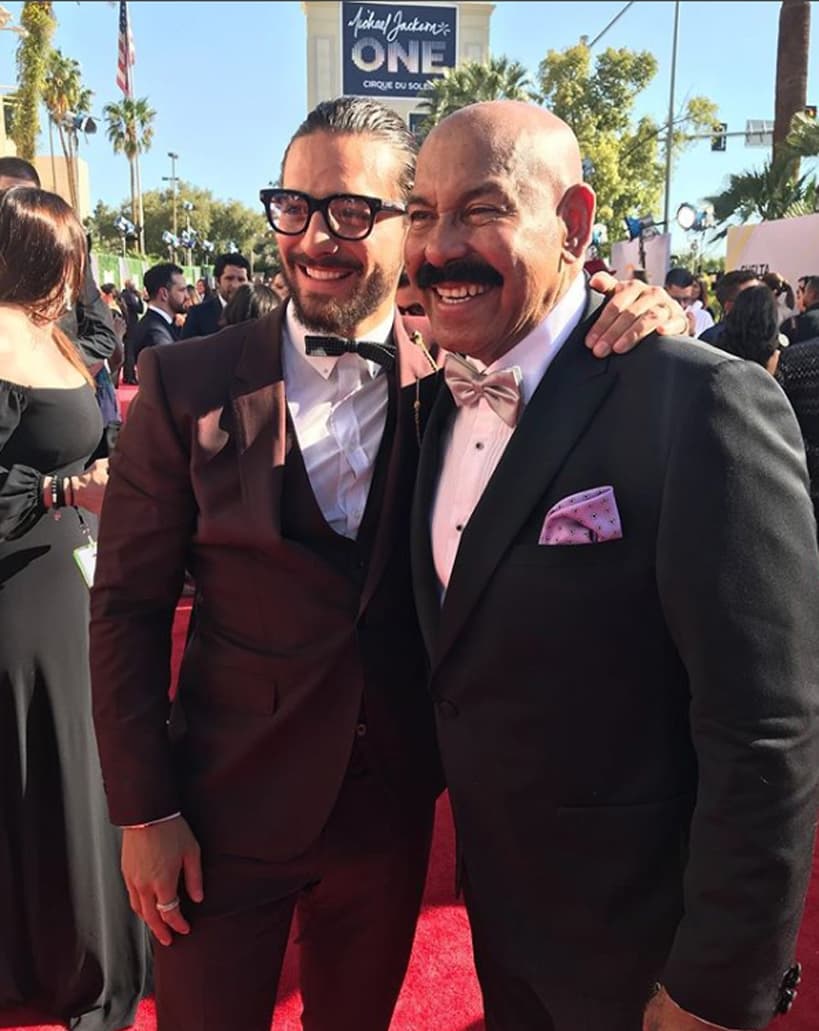 Maluma y Óscar d' León (FOTO: Instagram E! Latin America)