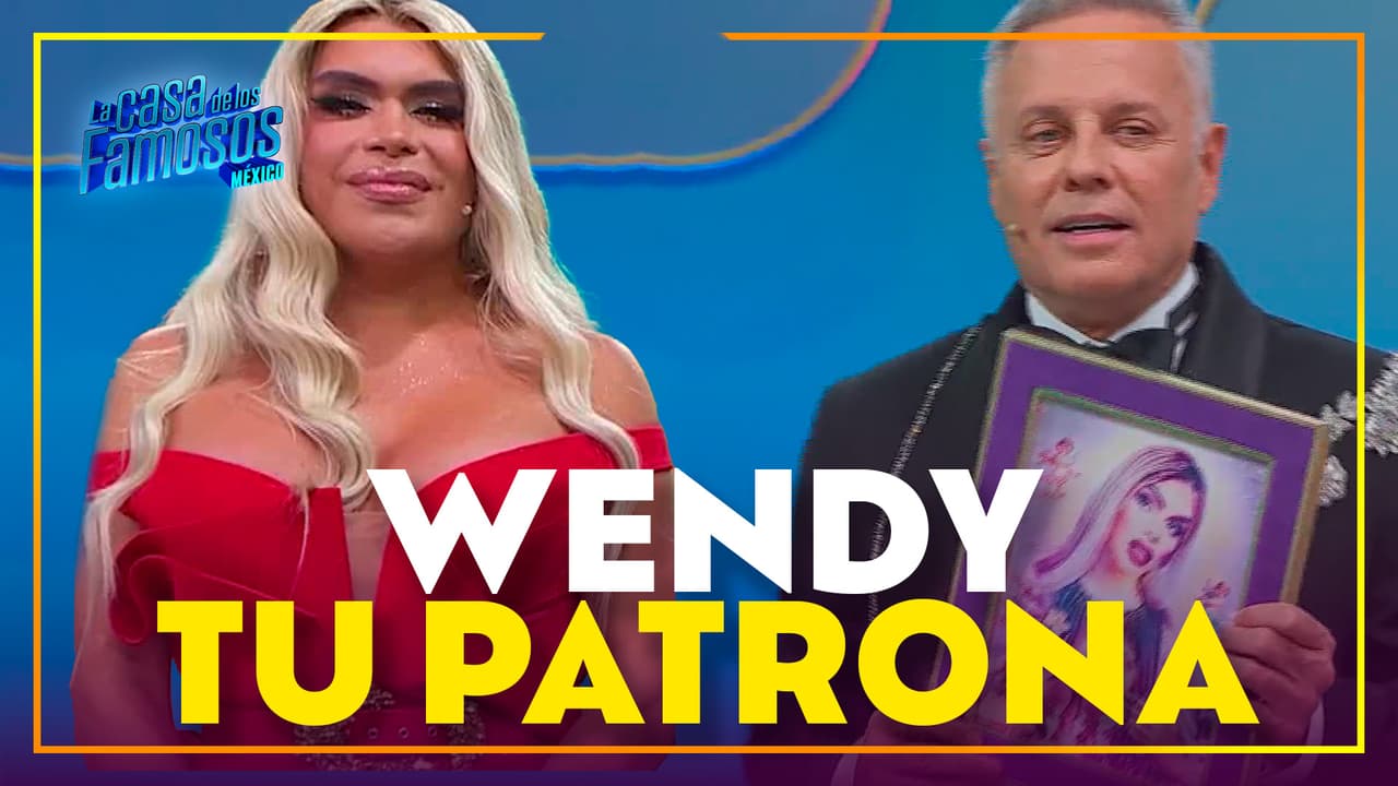 Santa Wendy Guevara, La Patrona de los Ganadores le da un regalito a Alexis Ayala