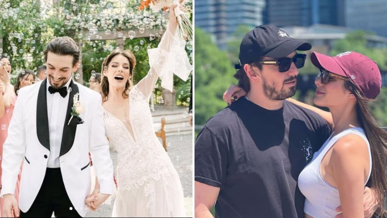 Oka Giner y Nacho se casaron en diciembre del 2022.