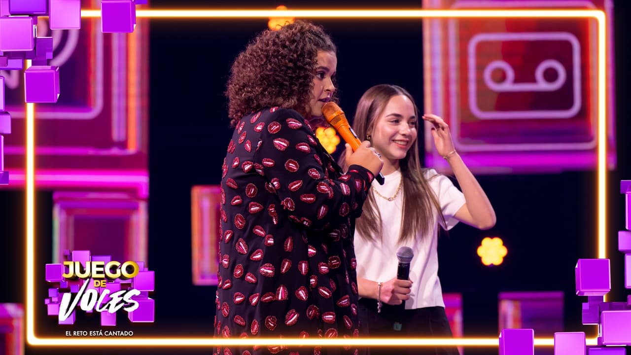 Lucero Mijares impacta al interpretar éxito de 'Wicked' con una fan en Juego de Voces 2025