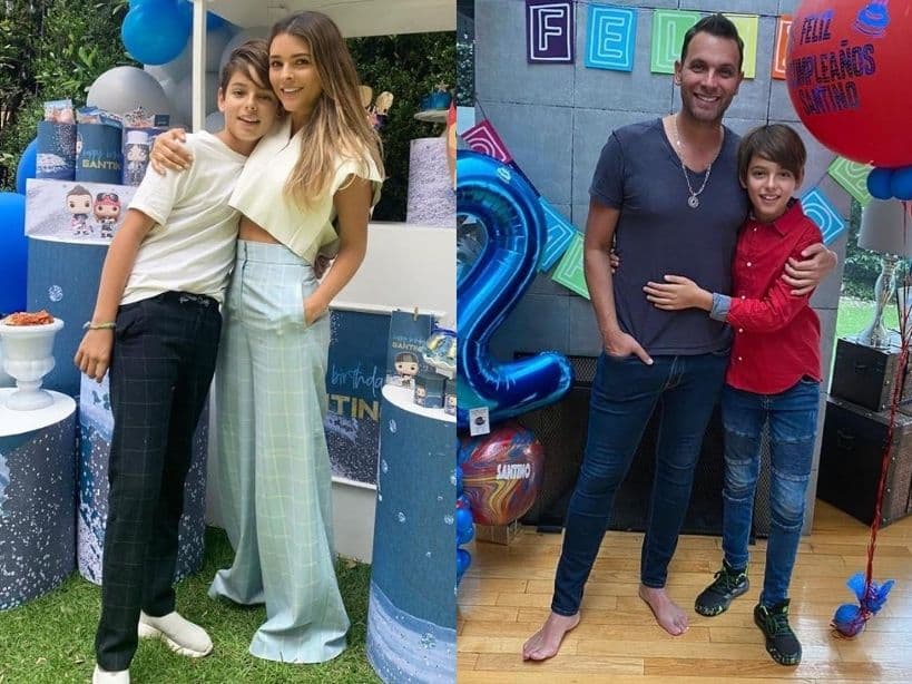 Grettell Valdez y Patricio Borghetti celebraron el cumpleaños número 12 de su hijo Santino. ¡Mira cómo fueron estos íntimos festejos!