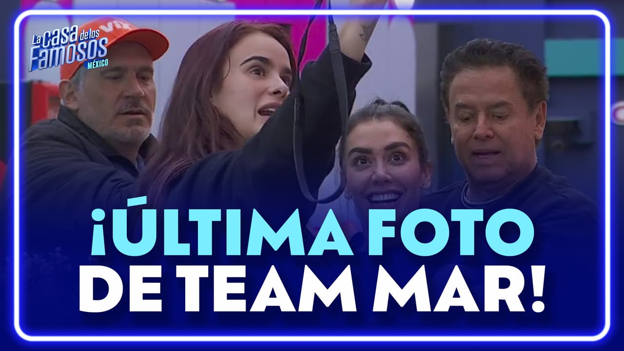 ¡Los finalistas de Mar se divierten tomándose selfies!