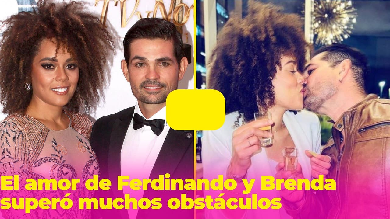 El amor de Ferdinando Valencia y Brenda Kellerman creció ante los obstáculos: "No fue así de la nada"