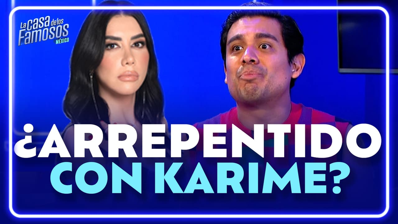 ¿Ricardo está arrepentido de no hacer equipo con Karime dentro de La Casa?