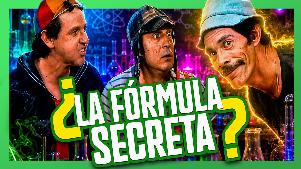 Don Ramón le da a Quico y el Chavo la formula invisible