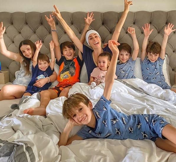 Inés Gómez Mont integró a su familia a Mayito, el hijo que tuvo su marido de su relación anterior.