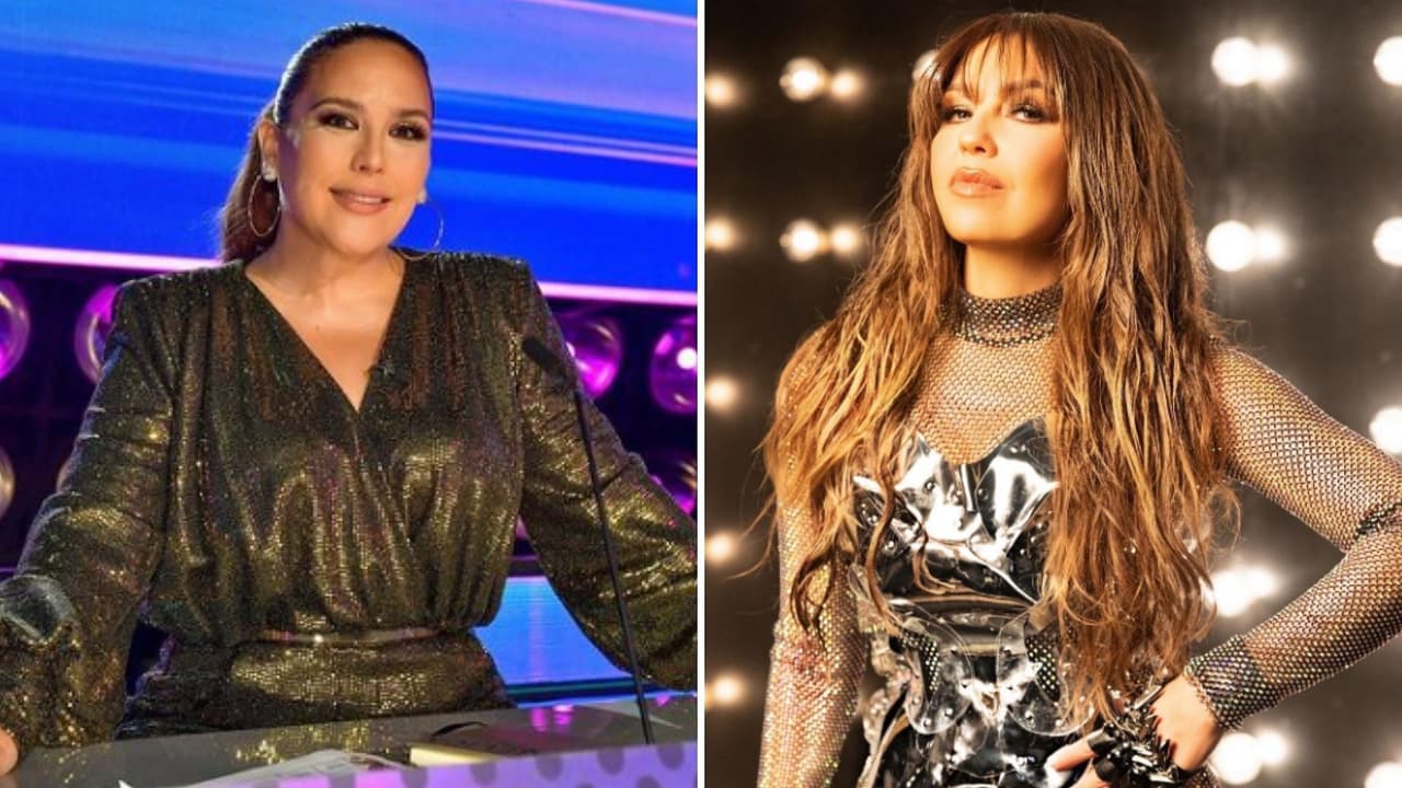 Angélica Vale imita a Thalía en 'Tu cara me suena' y se viraliza