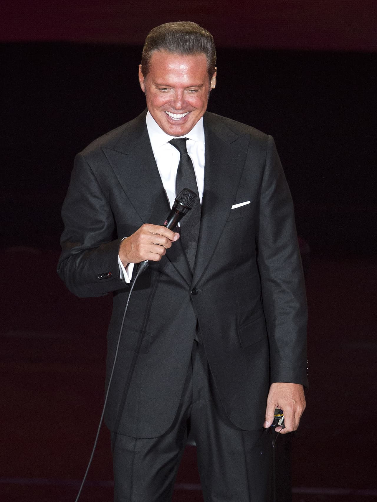 Luis Miguel en el escenario del Auditorio Nacional