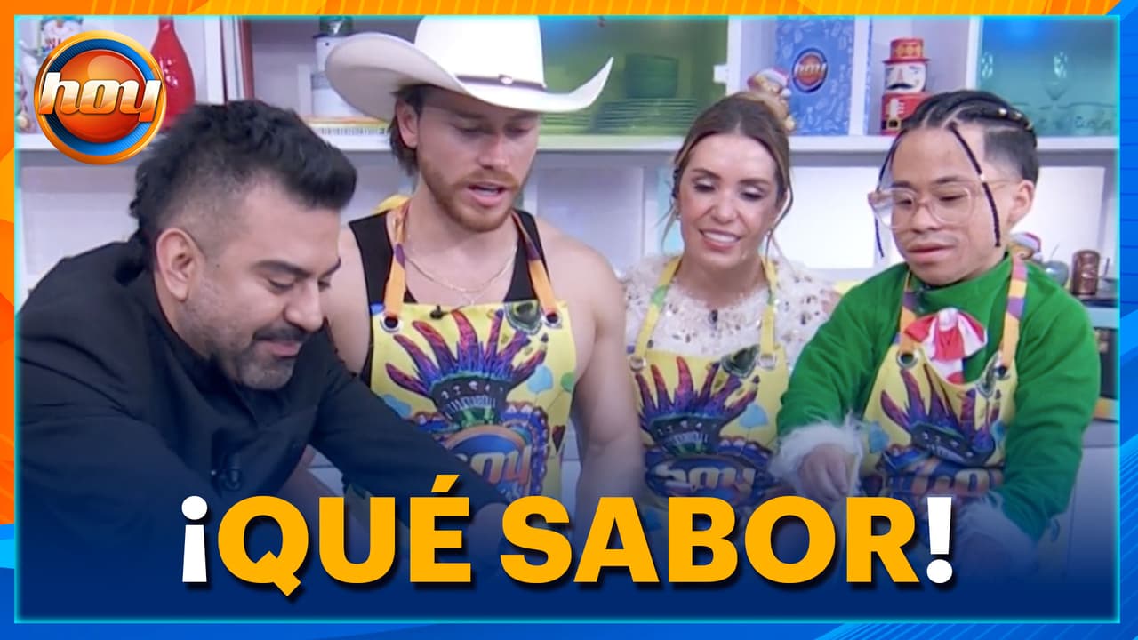 Abelito y Aldo CONQUISTAN la cocina de HOY con enfrijoladas mexicanísimas
