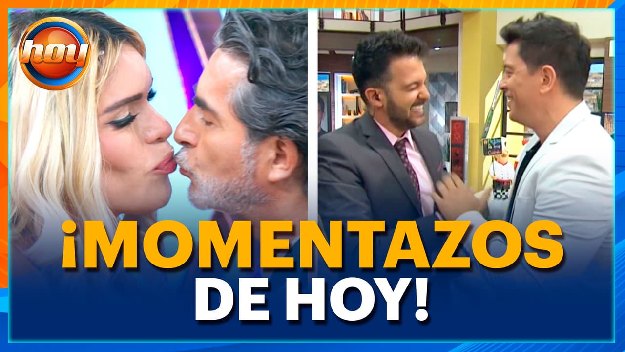 ¿Ya les gustó? Raúl y Wendy se dan tradicional BESO, Yahir visitó HOY y recordamos a Fer del Solar
