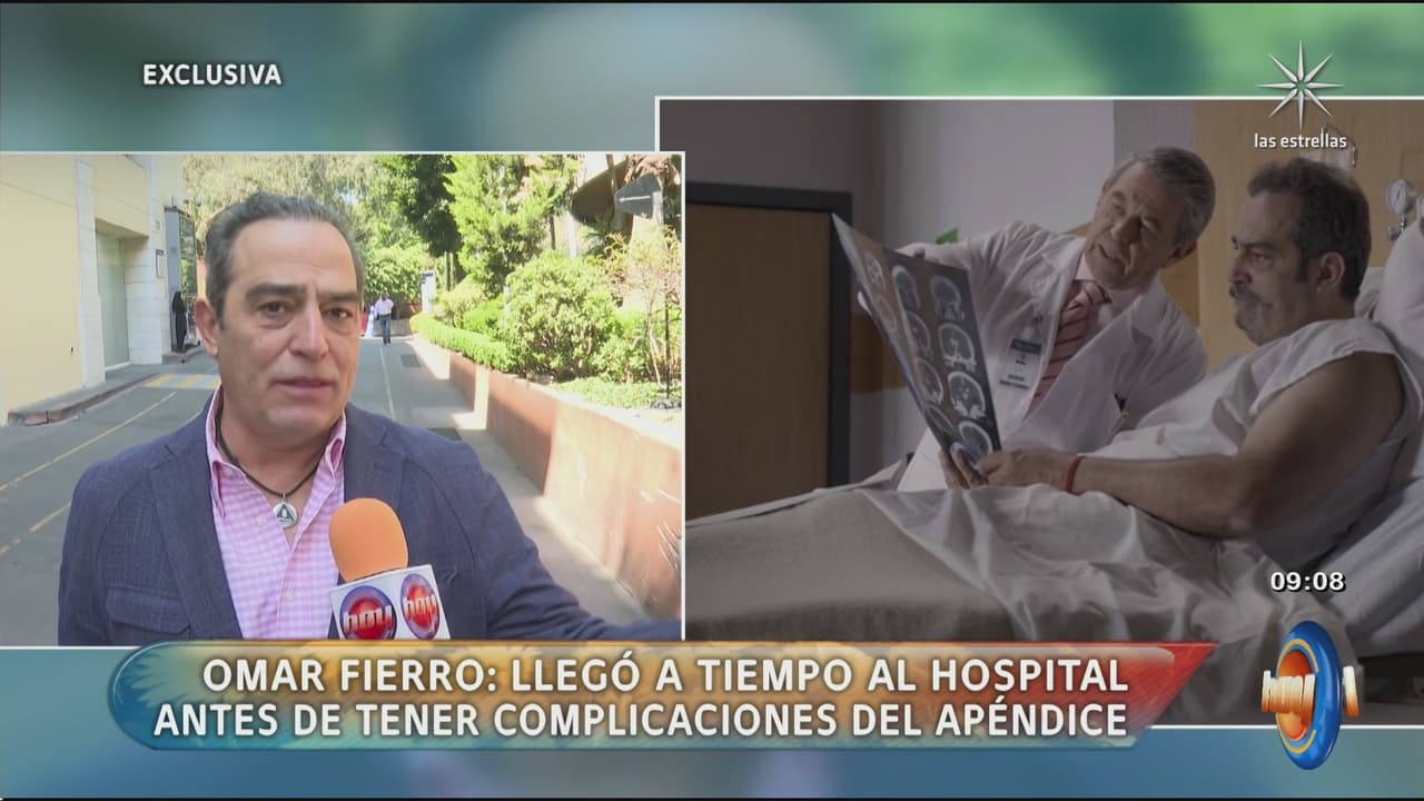 Reportan en Hoy por qué Omar Fierro fue hospitalizado y operado: revelan cómo se encuentra