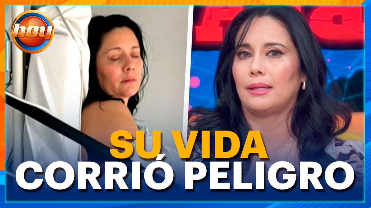 Sugey Ábrego habla del FUERTE accidente que sufrió en el baño