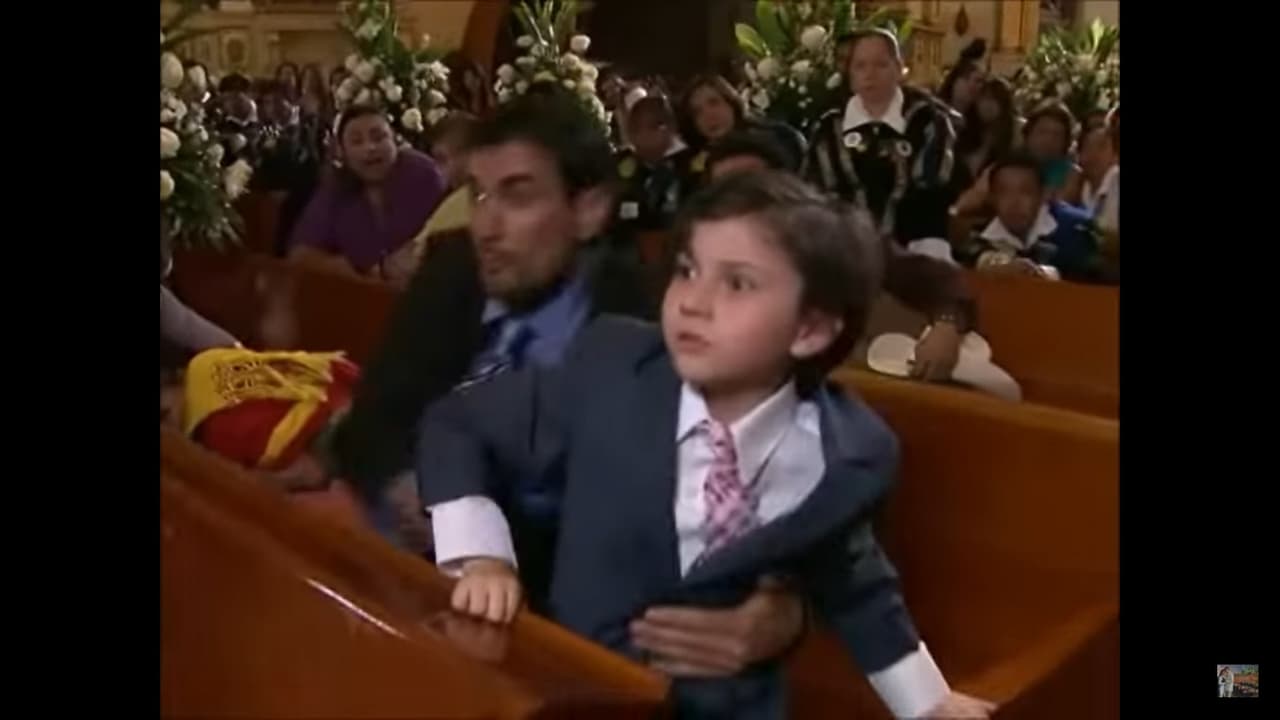 El pequeño tenía tan solo ocho años cuando dio vida al hijo de ‘Alonso Peñalvert’, papel de David Zepeda.