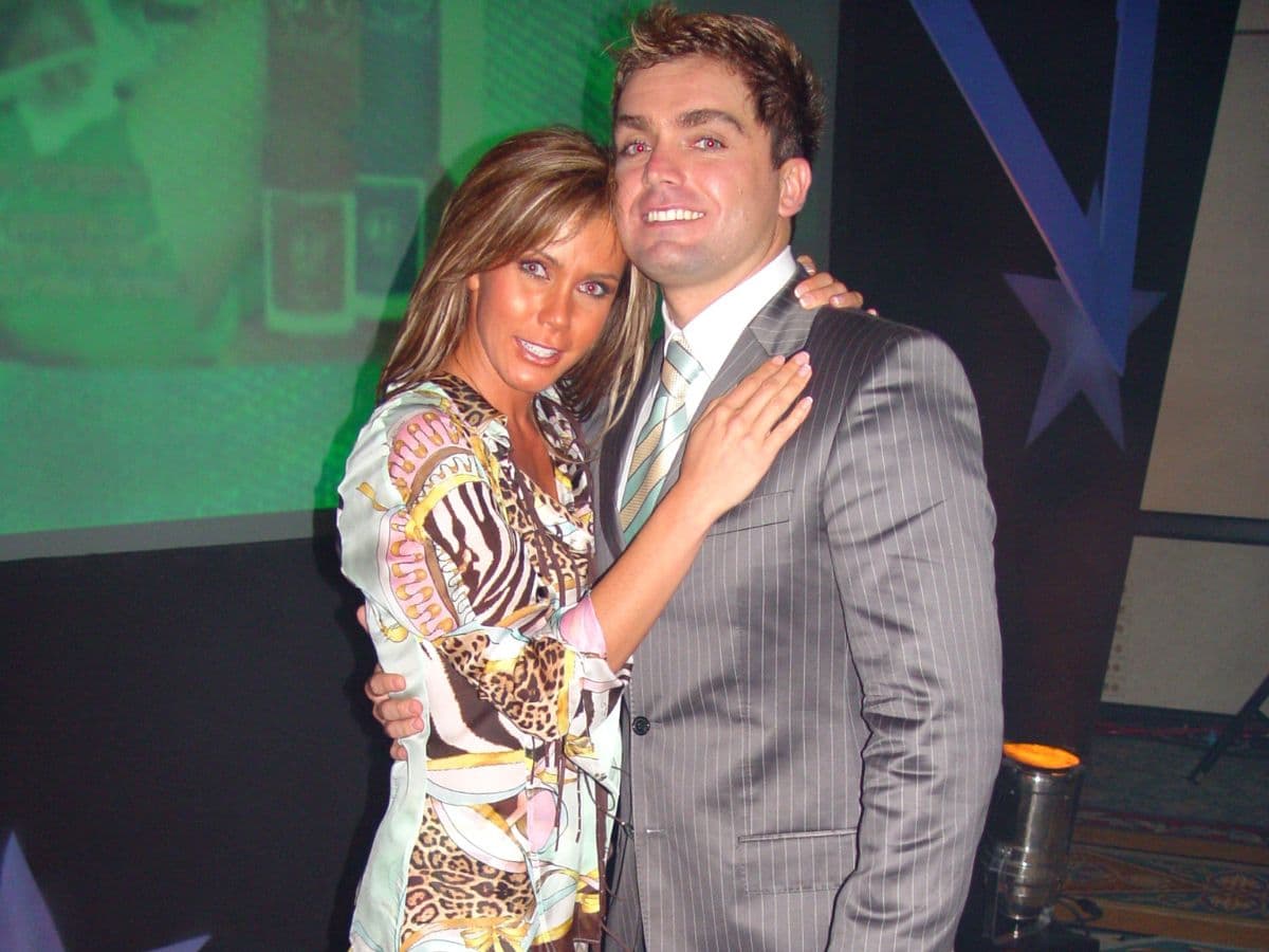 Sabine Moussier y Jorge Peralta
