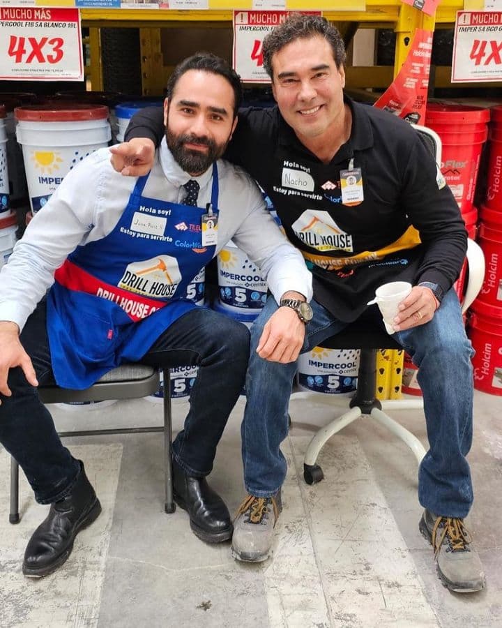 Eduardo Yáñez y Marcos Montero trabajan juntos en 'Golpe de Suerte'.