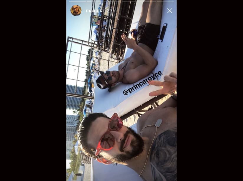 Maluma y Prince Royce descansaron en las playas de Miami