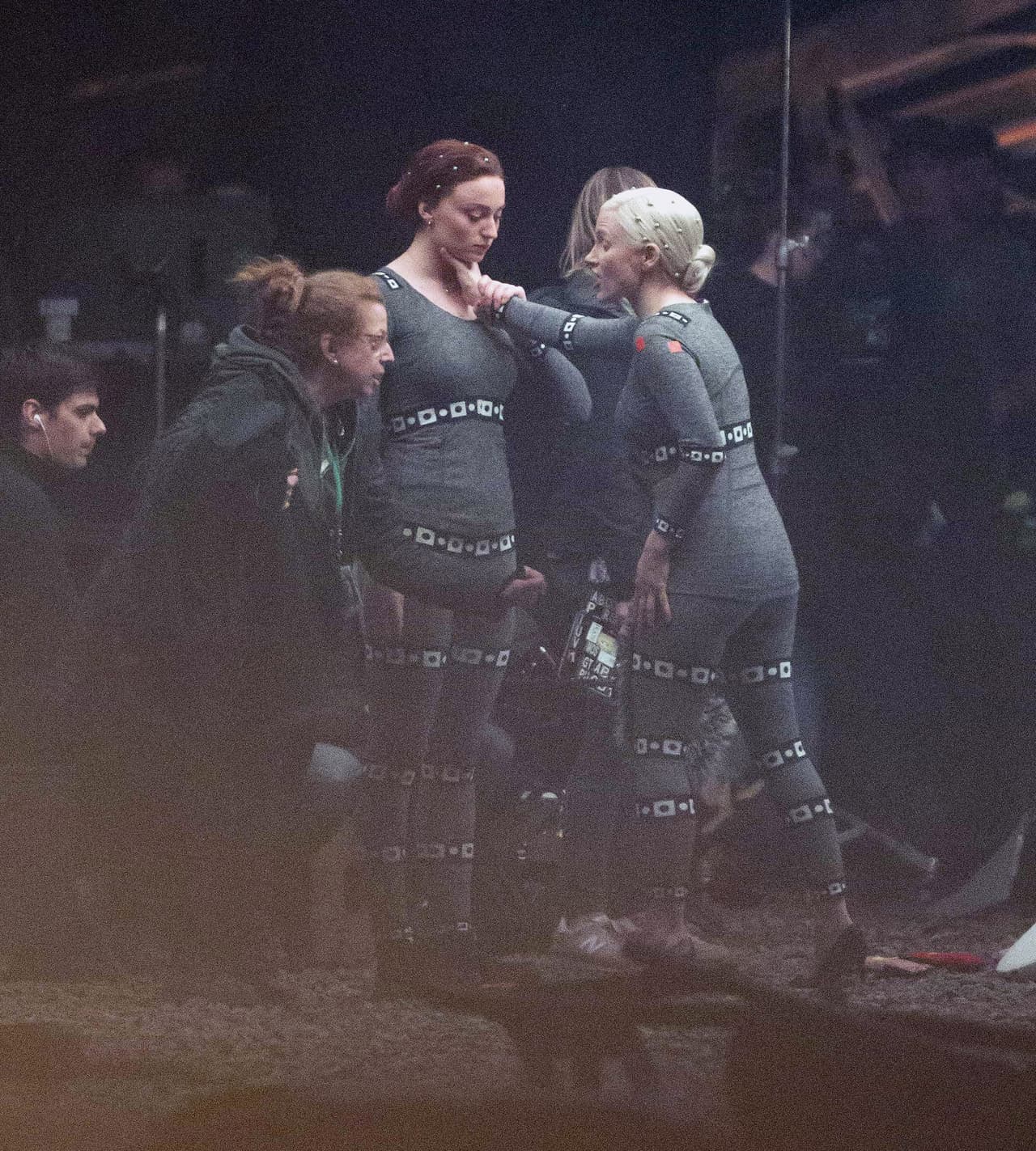 Las actrices están en la filmación en Montreal, Canadá
