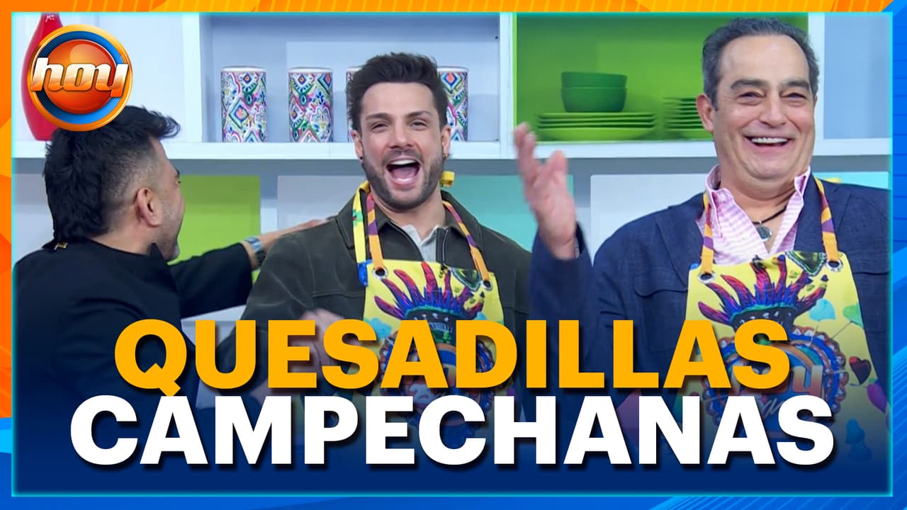 Omar Fierro le enseña a Nicola Porcella unos trucos de cocina