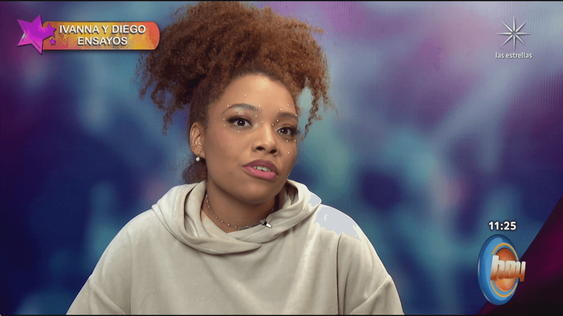 Ivanna en 'Las Estrellas bailan en Hoy'