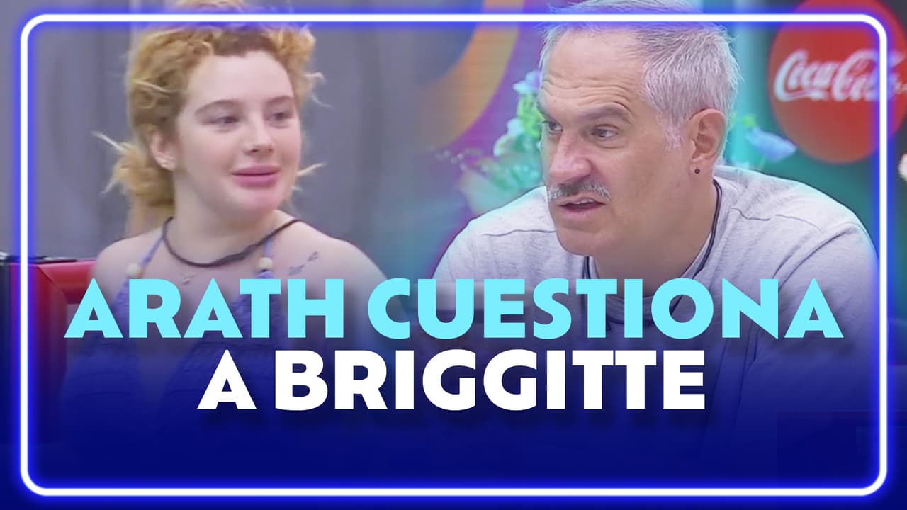 Arath se transforma en El Chino y le pregunta a Briggitte qué pasó con Sian