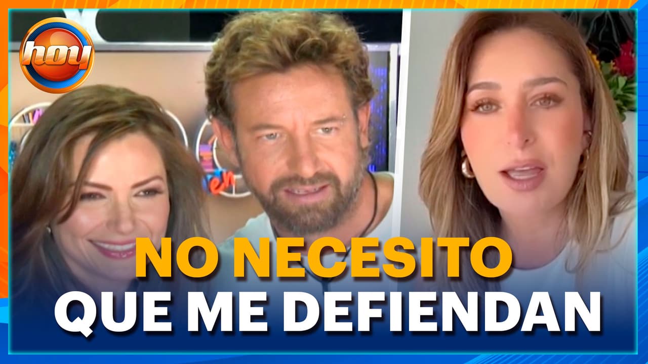 Geraldine Bazán aclara si fue la tercera en discordia en la relación entre Gabriel Soto y Martha Julia