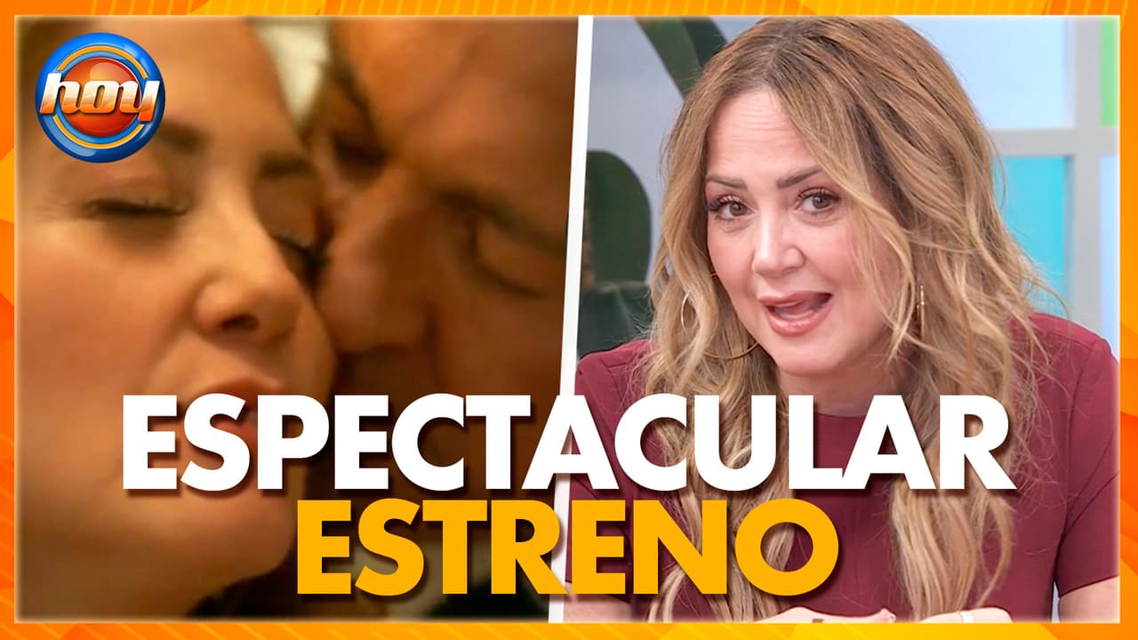 Andrea Legarreta reacciona a las CANDENTES escenas de besos con Fernando Colunga