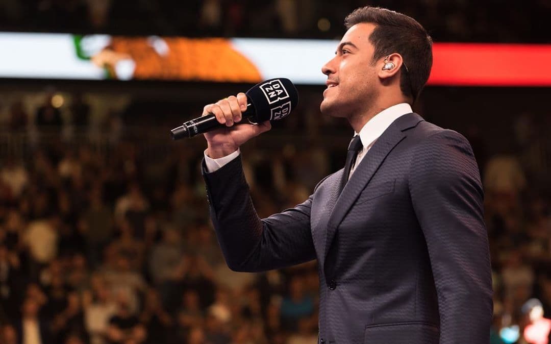 Carlos Rivera reacciona a las críticas tras su interpretación del Himno Nacional