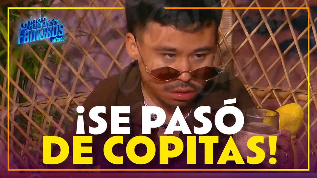 Abelito protagoniza tremenda borrachera en la fiesta de La Casa de los Famosos México