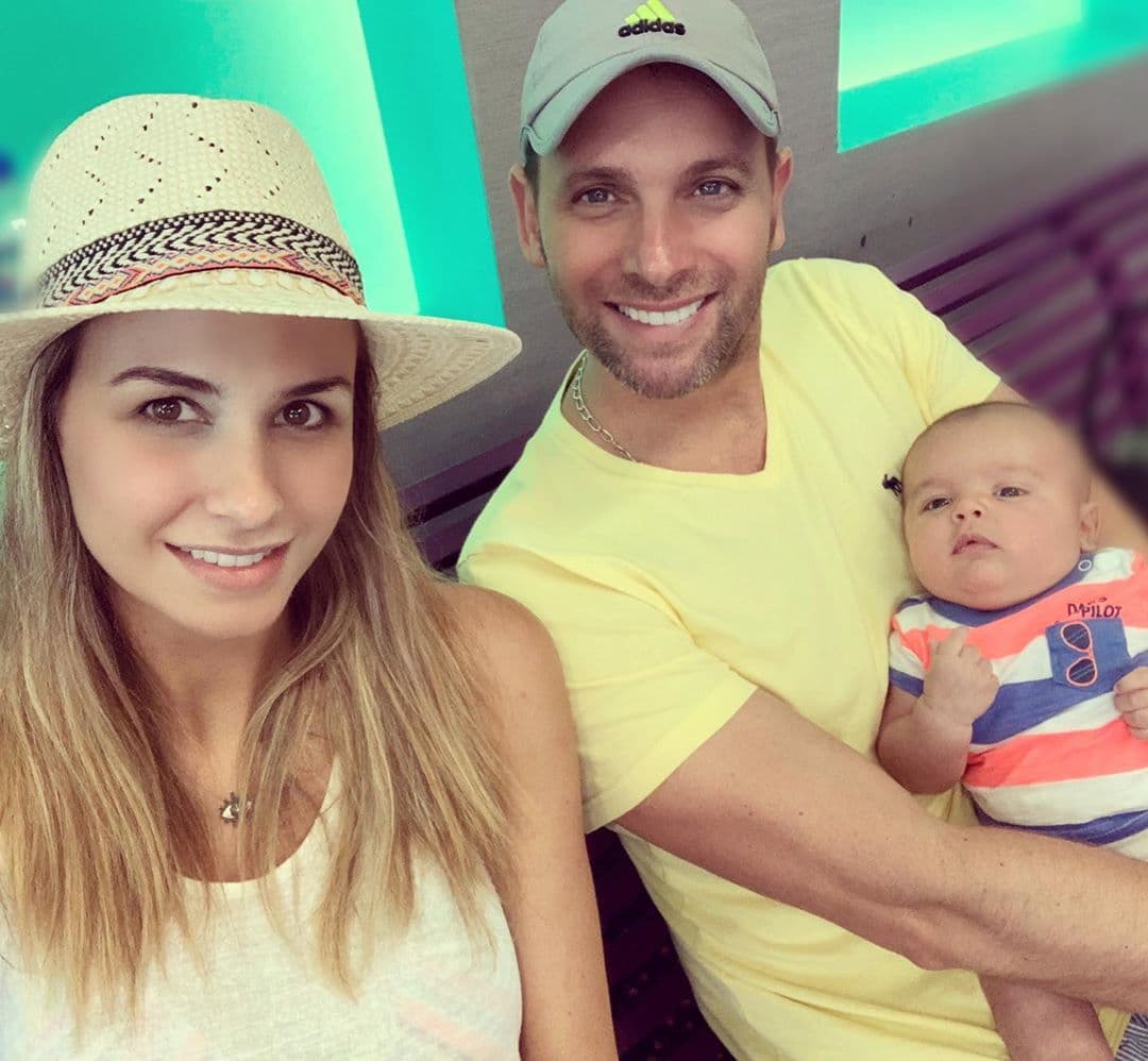 Rocco Borghetti Ramírez nació el 24 de abril de 2019, convirtiéndose en el tercer hijo de Patricio y el segundo para Odalys.