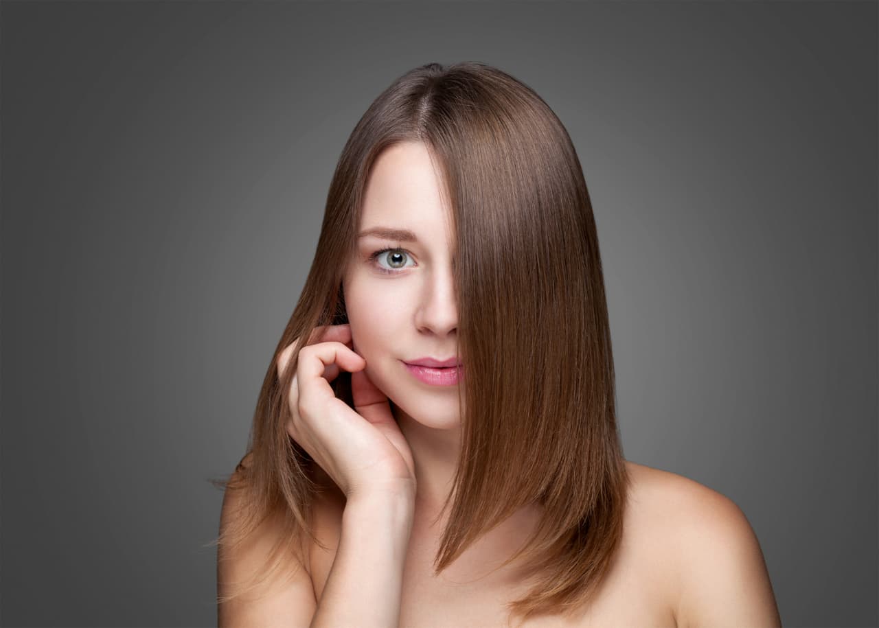 Mascarilla para alaciar el cabello de forma natural