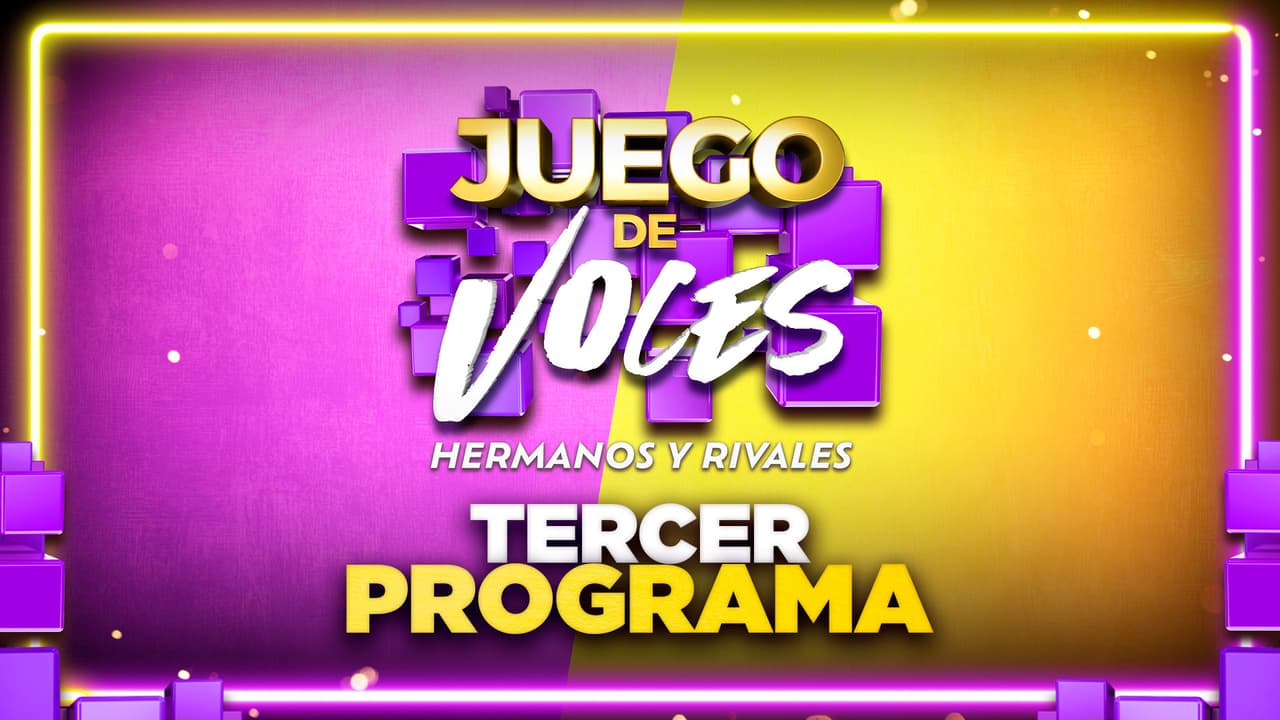 ¿Qué pasará en el tercer programa de 'Juego de Voces' 2026 de hoy 5 de abril?