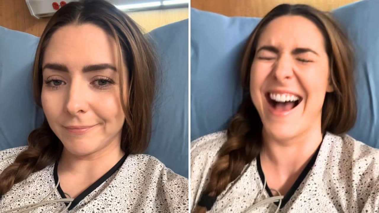Ariadne Díaz graba escenas de hospital