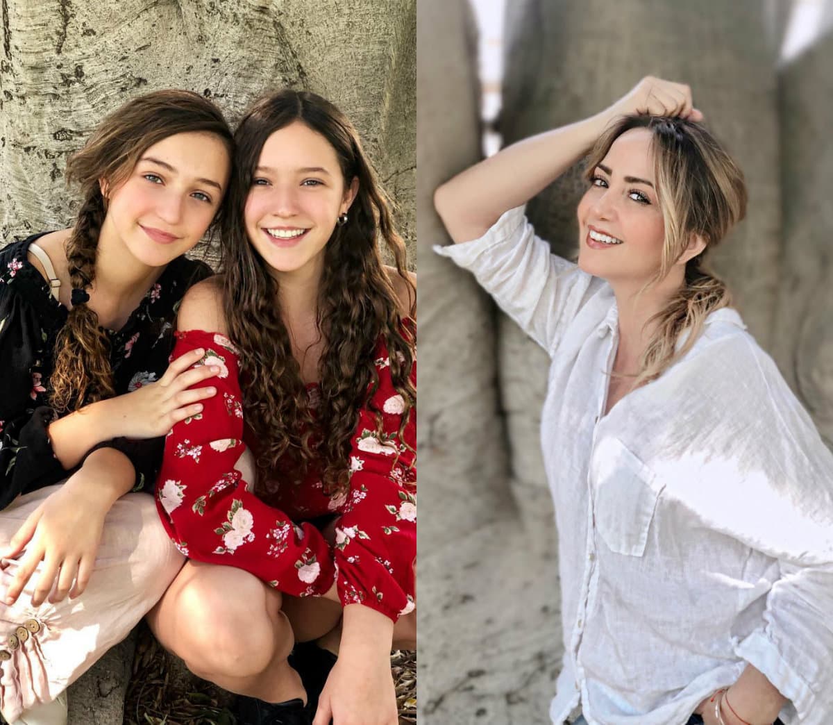 Andrea Legarreta celebra el Día de las madres con tierna foto junto a sus hijas