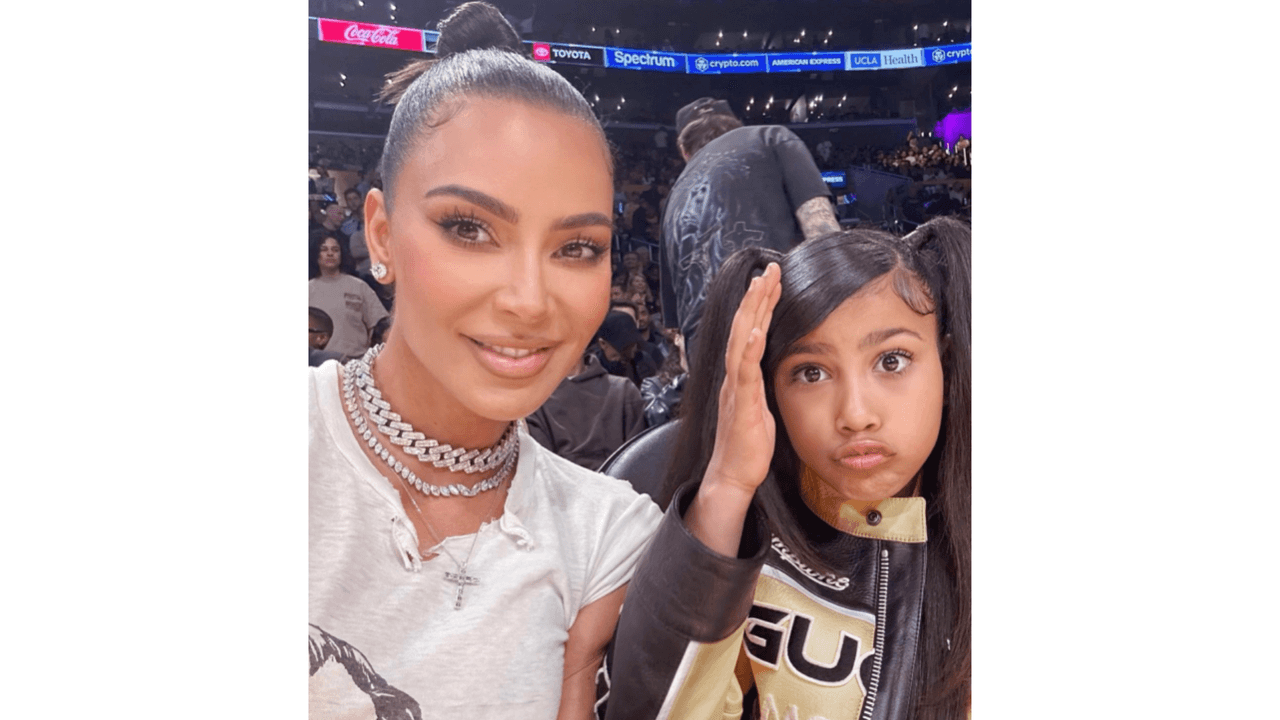 Kim Kardashian y su hija North
