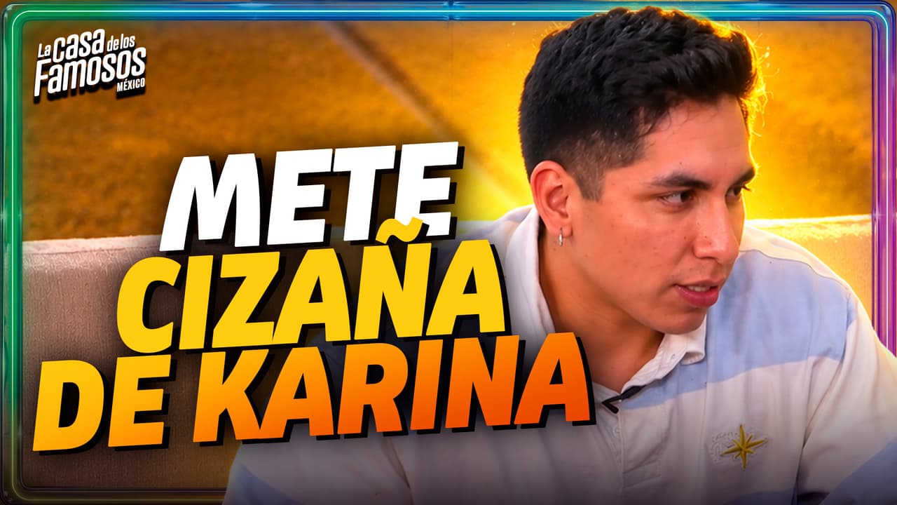Ese Pérez le insinúa a Gema cortar toda relación con Karina