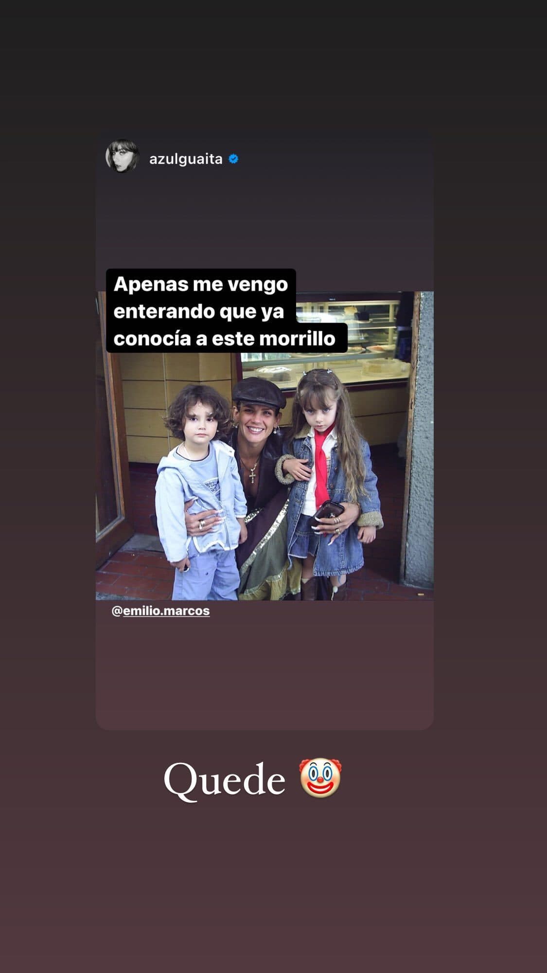 Azul Guaita y Emilio Osorio