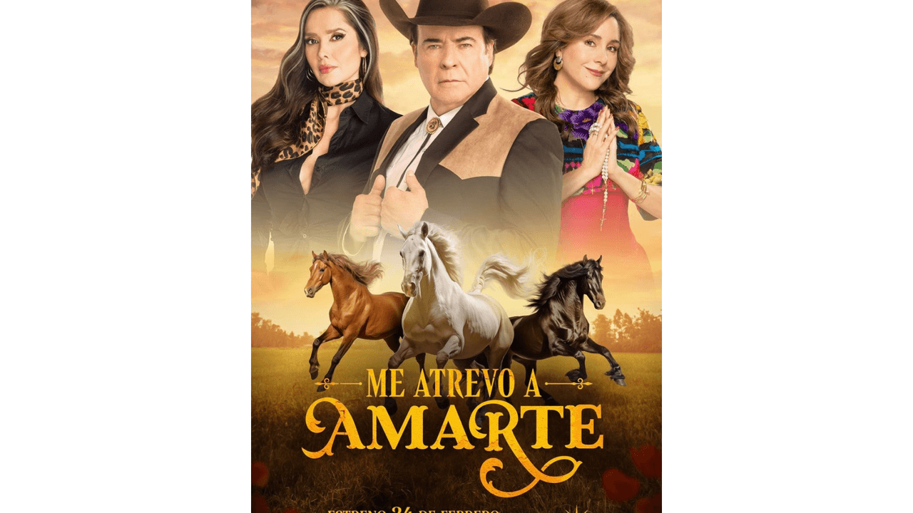 Marlene Favela, César Évora y Karyme Lozano.