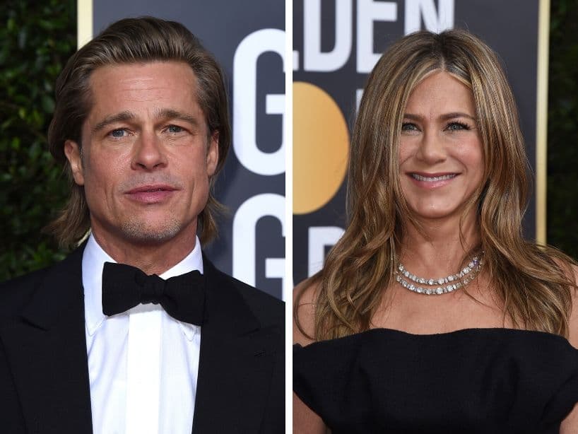 Brad Pitt habla de su relación con Jennifer Aniston durante su encuentro en los Golden Globes