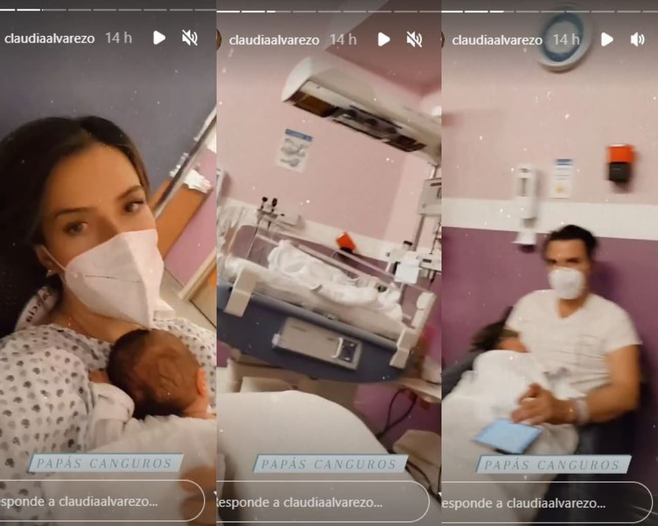 La actriz mostró como son las visitas a Clío y Billy.