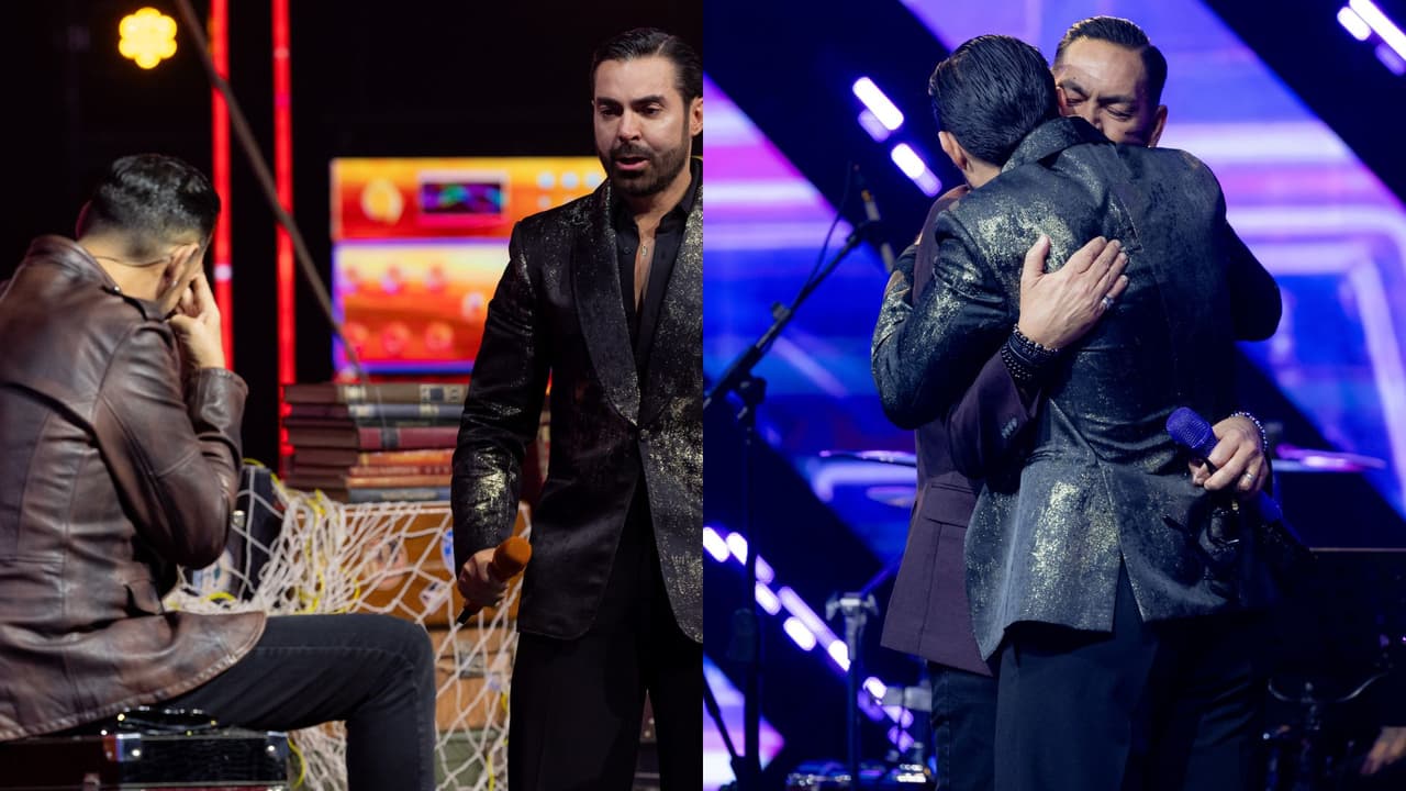 Ernesto y Jorge D'Alessio rompen en llanto en pleno escenario de Juego de Voces 2026: Esto pasó