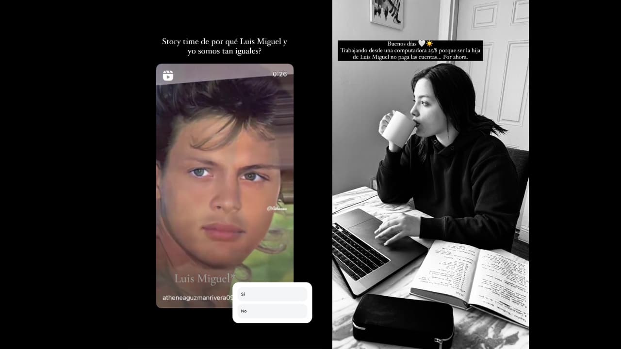Supuesta hija de Luis Miguel publica fotos del cantante
