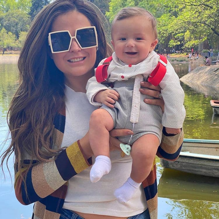 Desde que Mariana Echeverría debutó como mamá no ha dejado de compartir fotografías de su hijo Lucca, quien esta vez desató ternura en redes sociales por su angelical sonrisa.